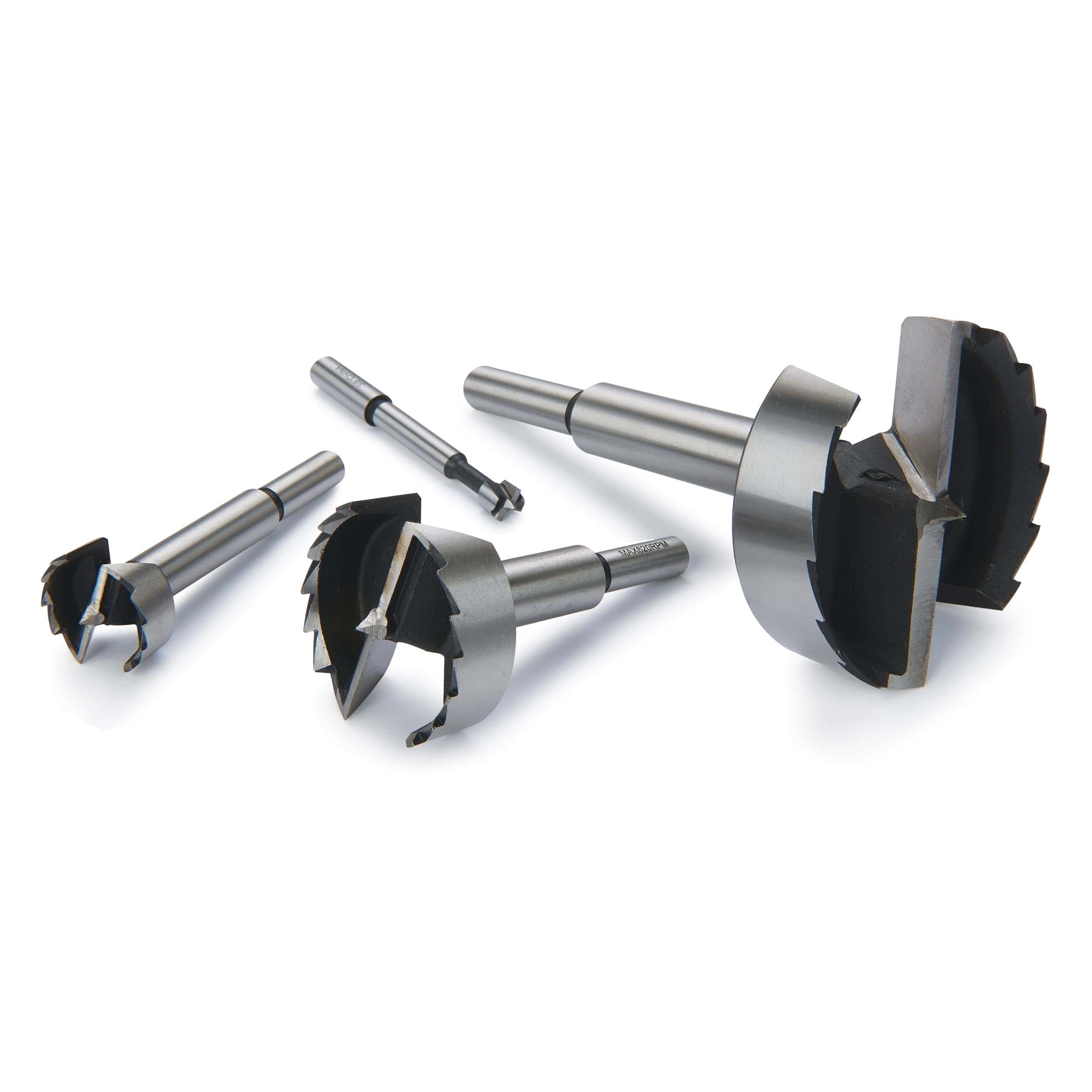 Forstner Bit Set - High-Carbon Steel - Imperial - 24 Piece - Image 4