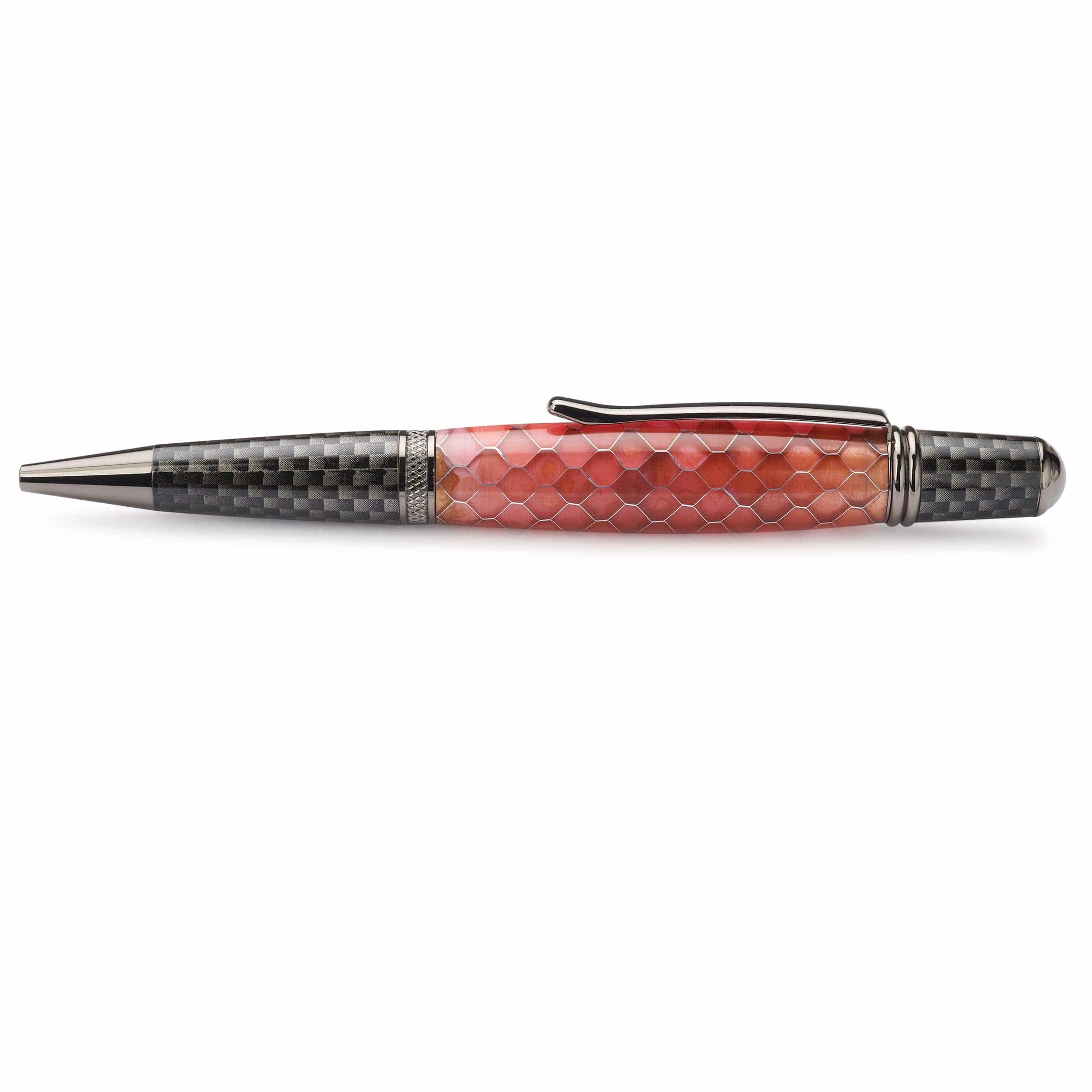 Honeycomb Acrylic Pen Blank - 3/4" x 3/4" x 5" - Image 16