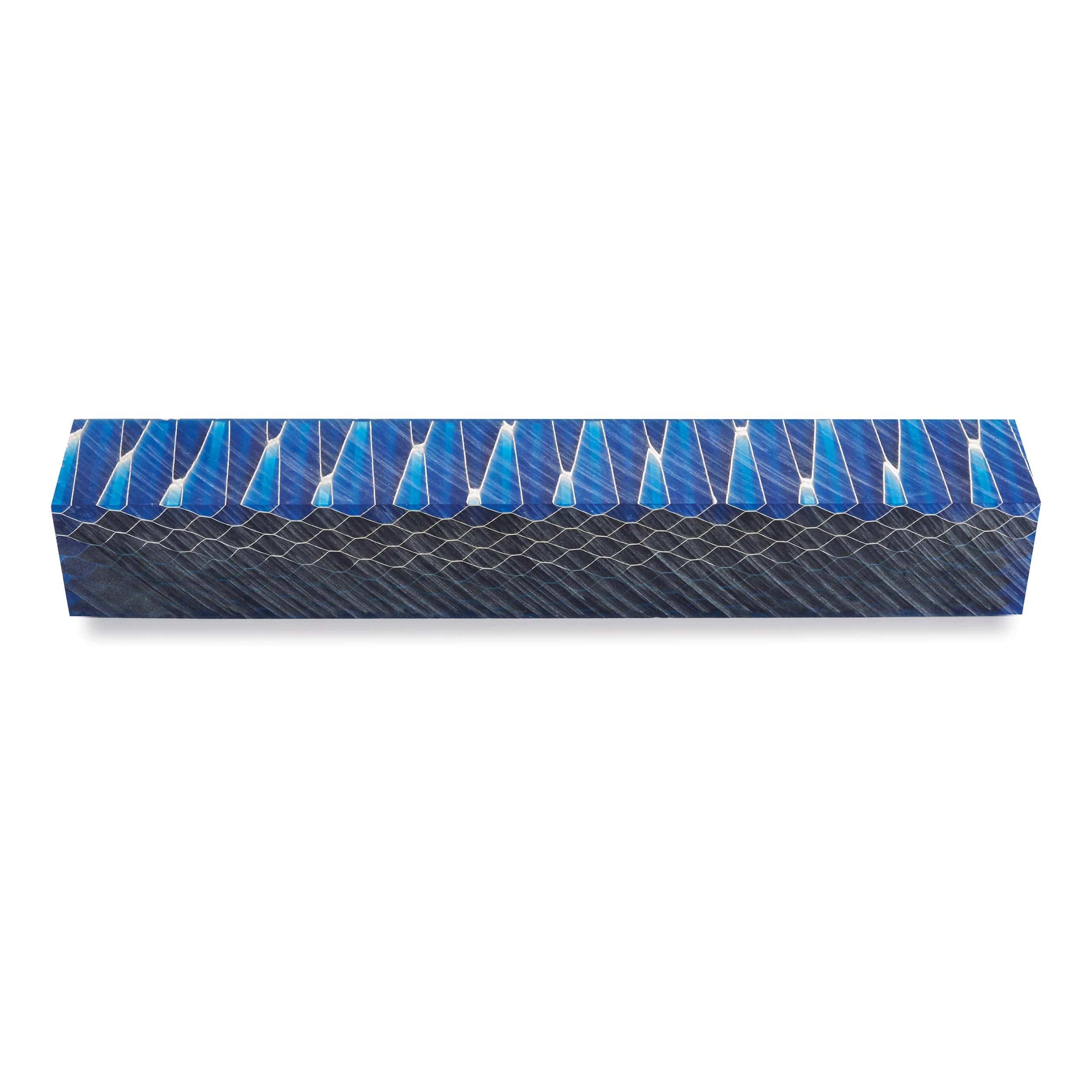 Honeycomb Acrylic Pen Blank - 3/4" x 3/4" x 5" - Image 4