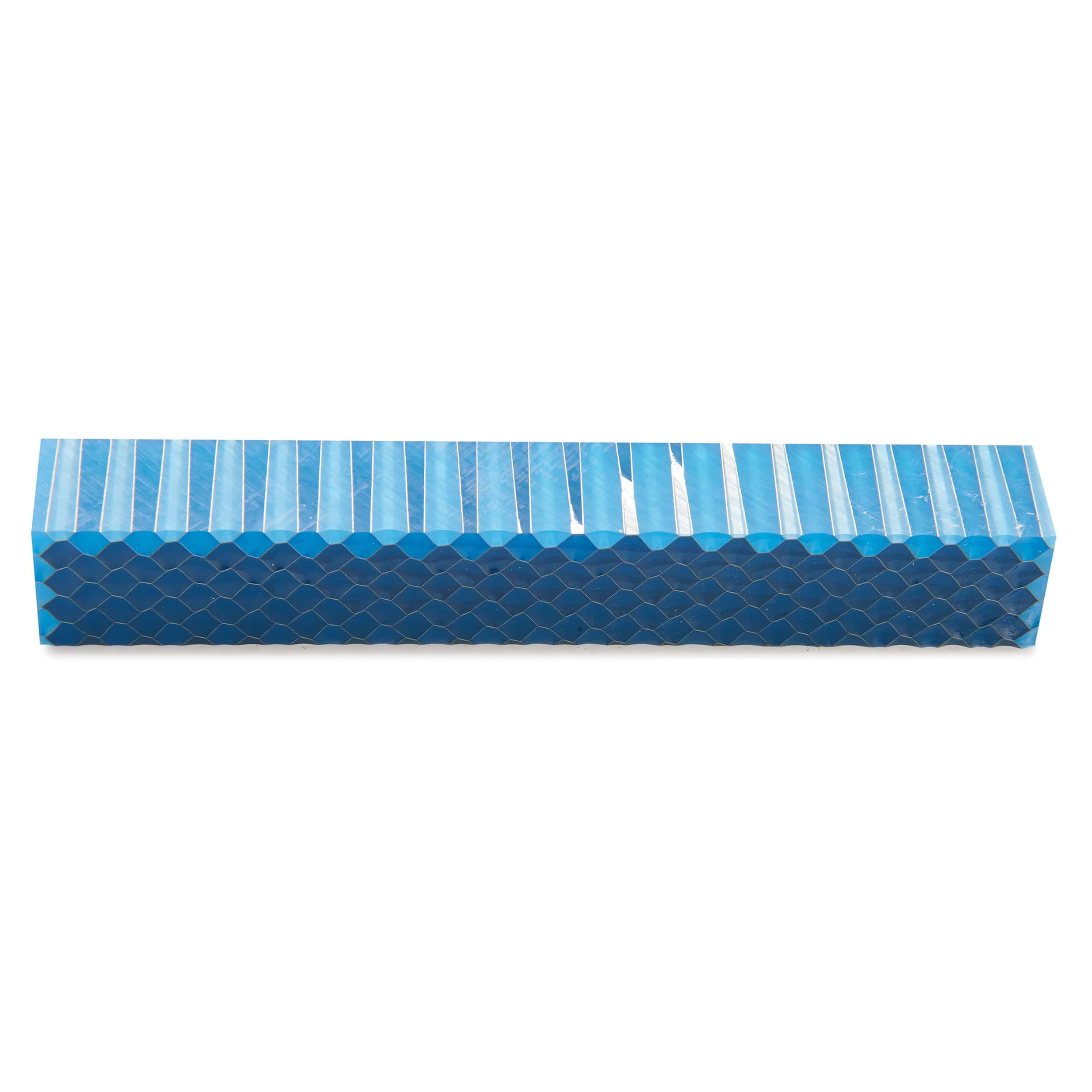 Honeycomb Acrylic Pen Blank - 3/4" x 3/4" x 5" - Image 6
