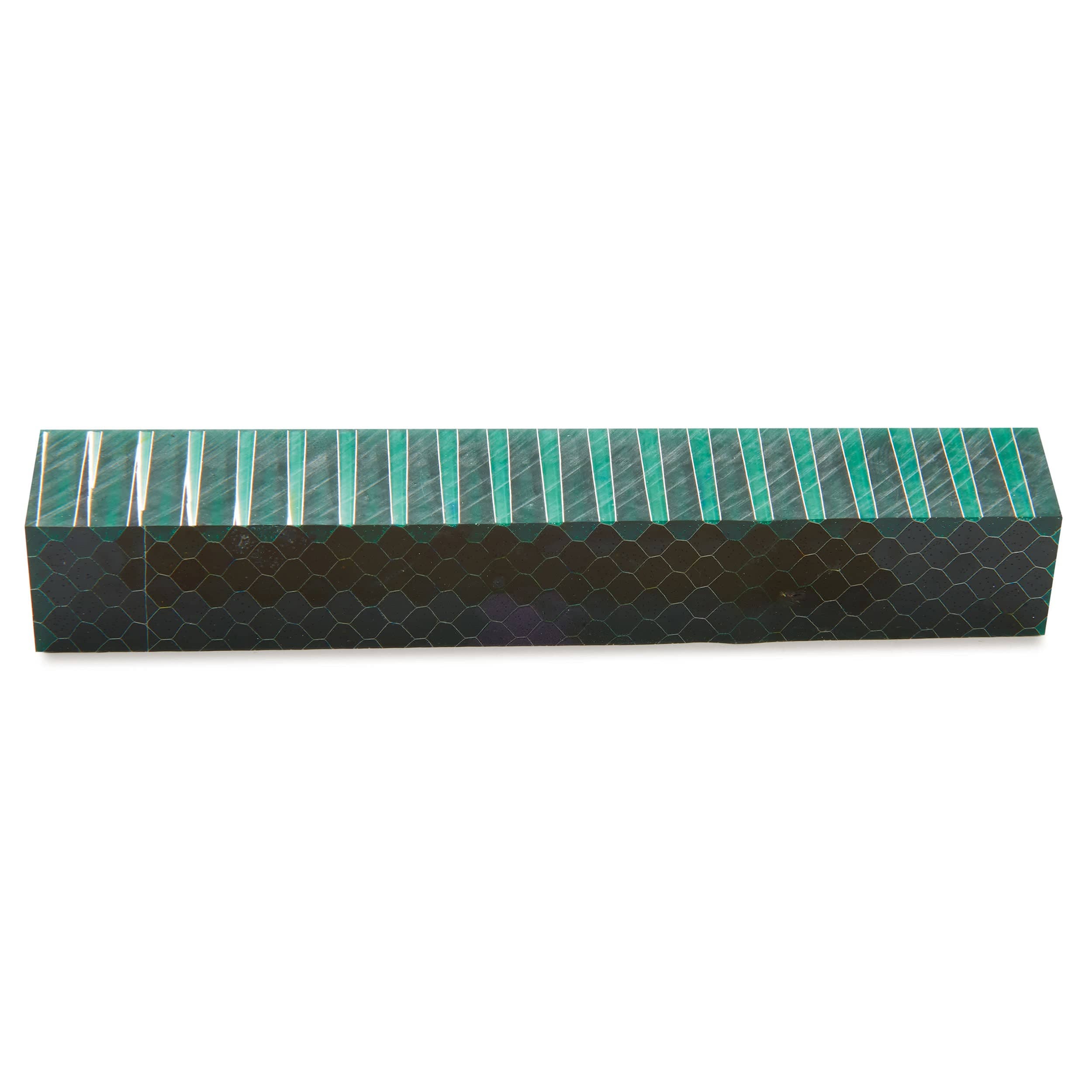 Honeycomb Acrylic Pen Blank - 3/4" x 3/4" x 5" - Image 7