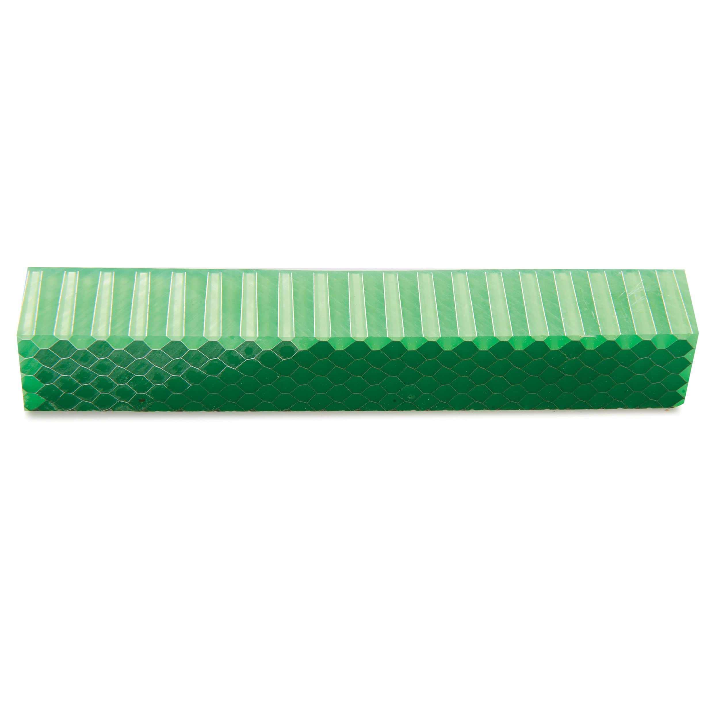Honeycomb Acrylic Pen Blank - 3/4" x 3/4" x 5" - Image 8