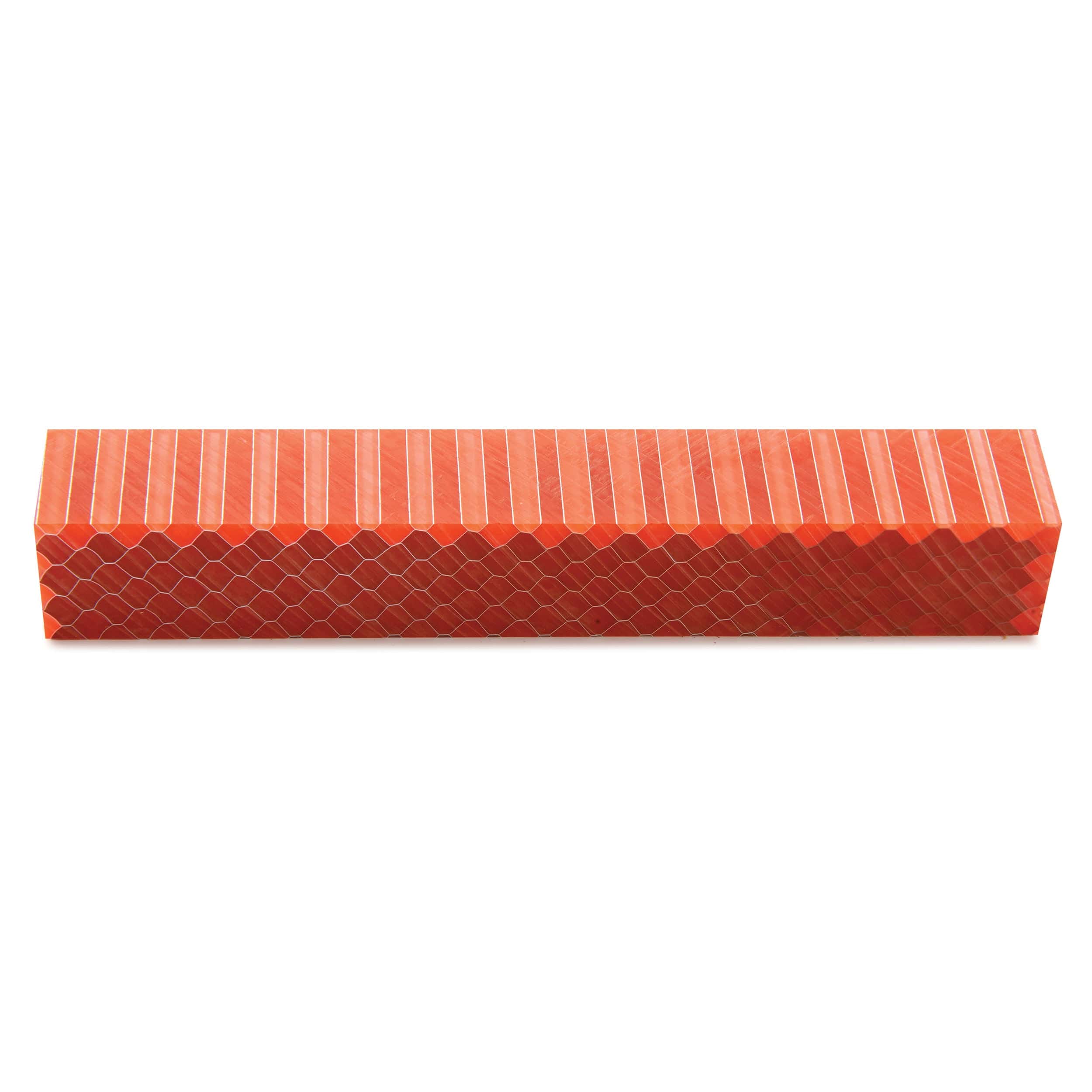 Honeycomb Acrylic Pen Blank - 3/4" x 3/4" x 5" - Image 9