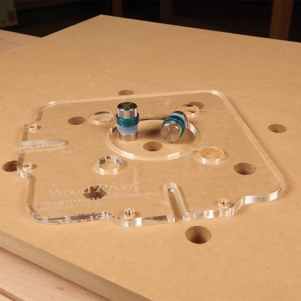 MFT Dog Hole Router Template - 20 mm - Image 8