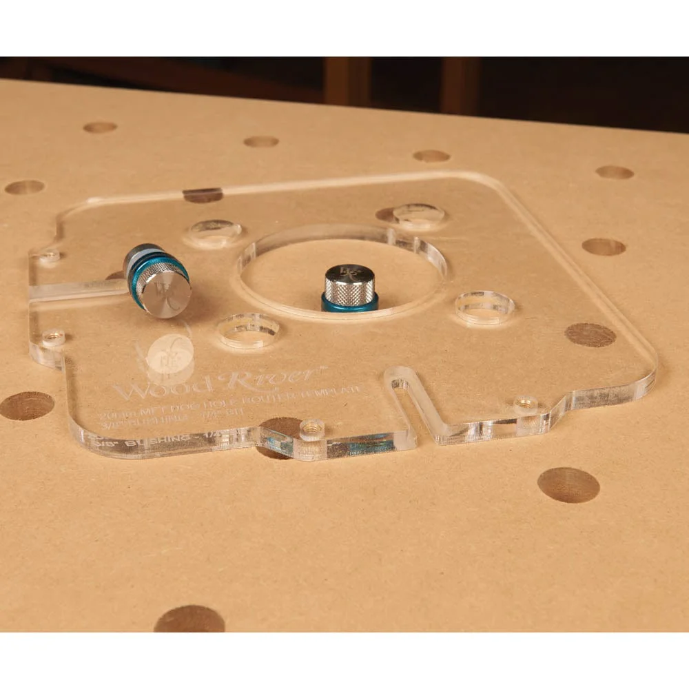 MFT Dog Hole Router Template - 20 mm - Image 9