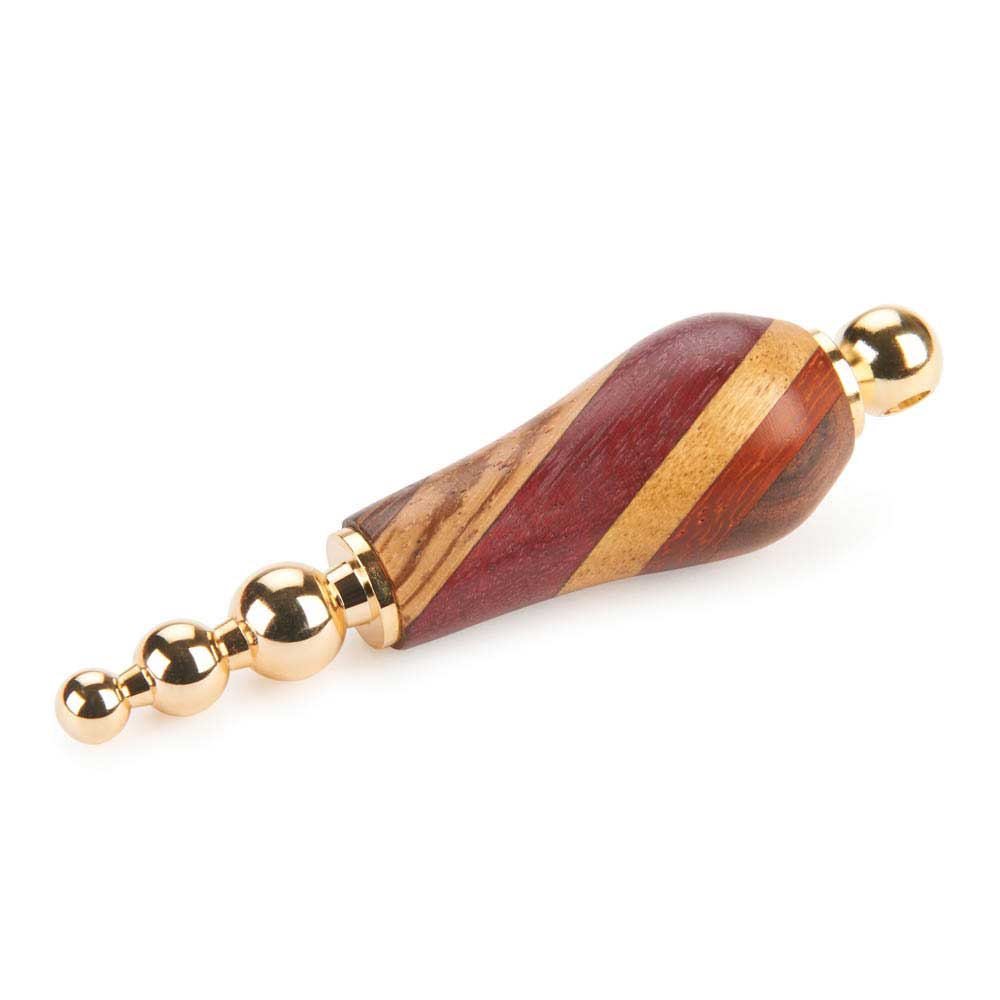 Miniature Ornament Turning Kit - Gold - Image 2