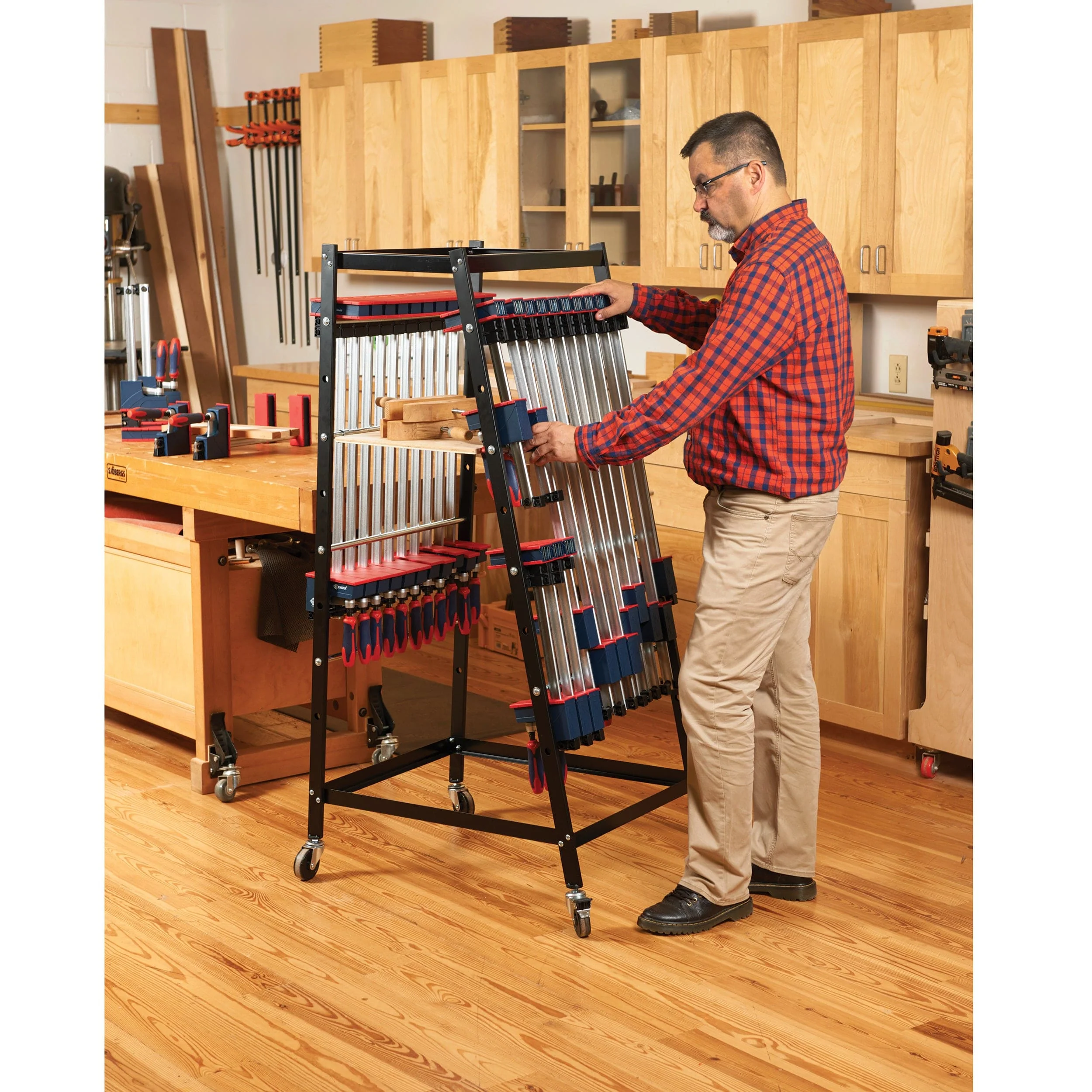 Mobile Clamp and Storage Rack - Image 4