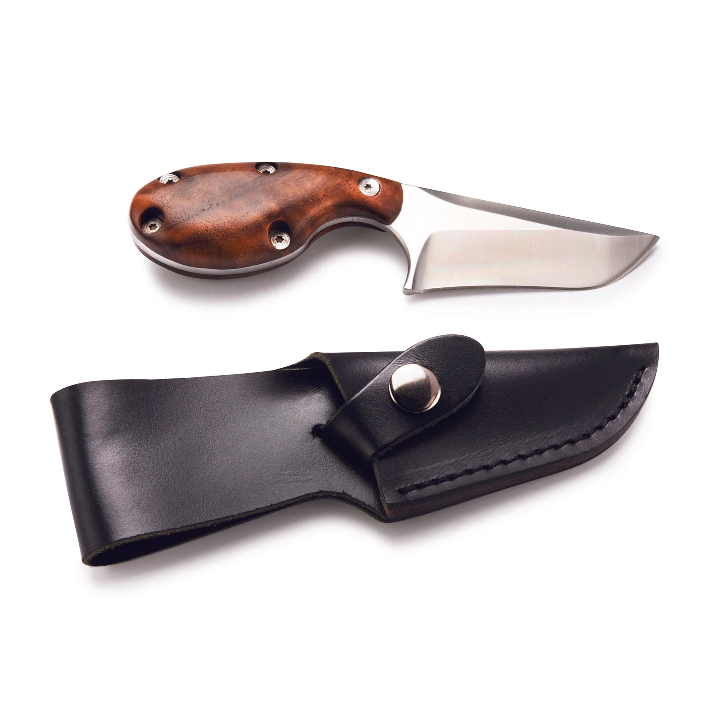 Modified Fixed Blade Skinner Knife for Hunting and Fishing - 6-3/4" - Unfinished Kit - Image 2