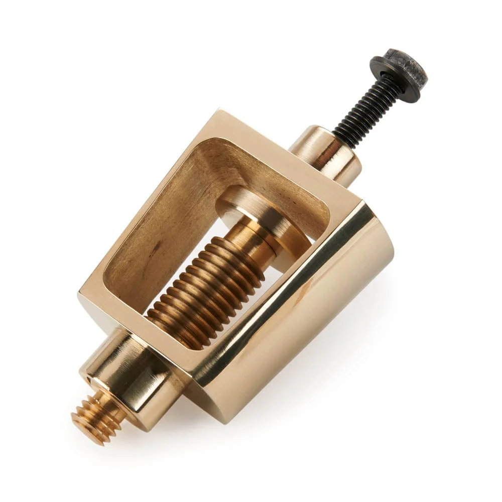 Nutcracker Turning Kit - Letter Press - Solid Brass