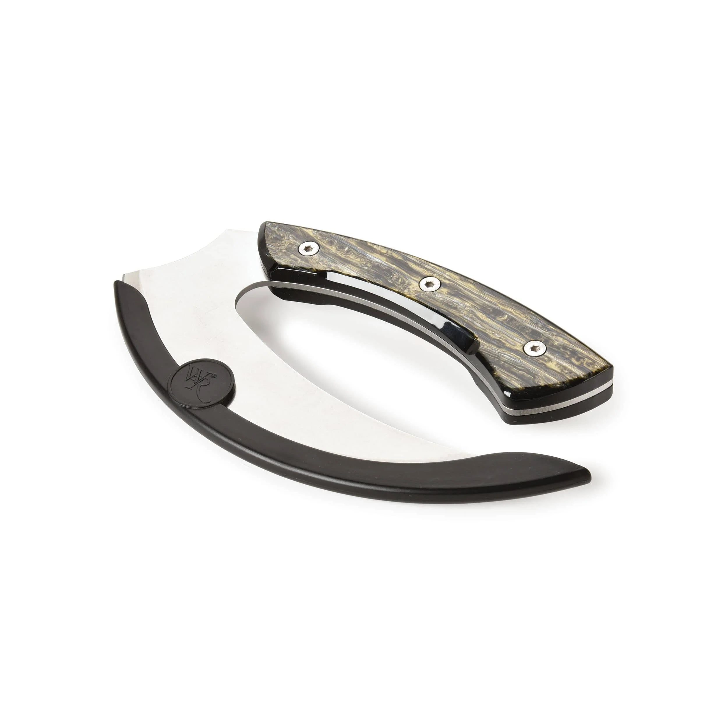 Poly Resin Knife Scales - 3/8" x 2" x 7" - Gold & Silver - Pair - Image 4