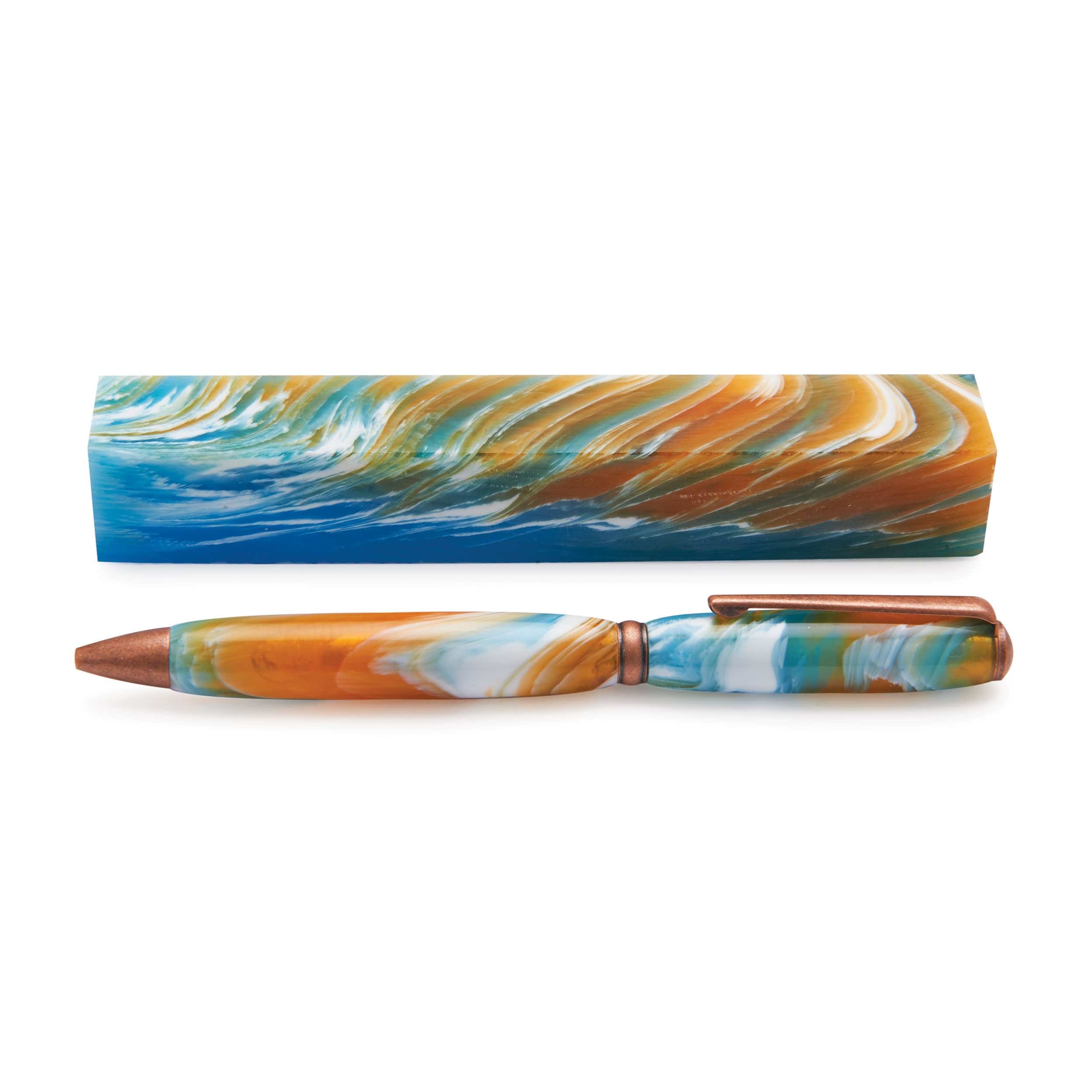Poly Resin Pen Blank - 3/4" x 3/4" x 5" - Image 6