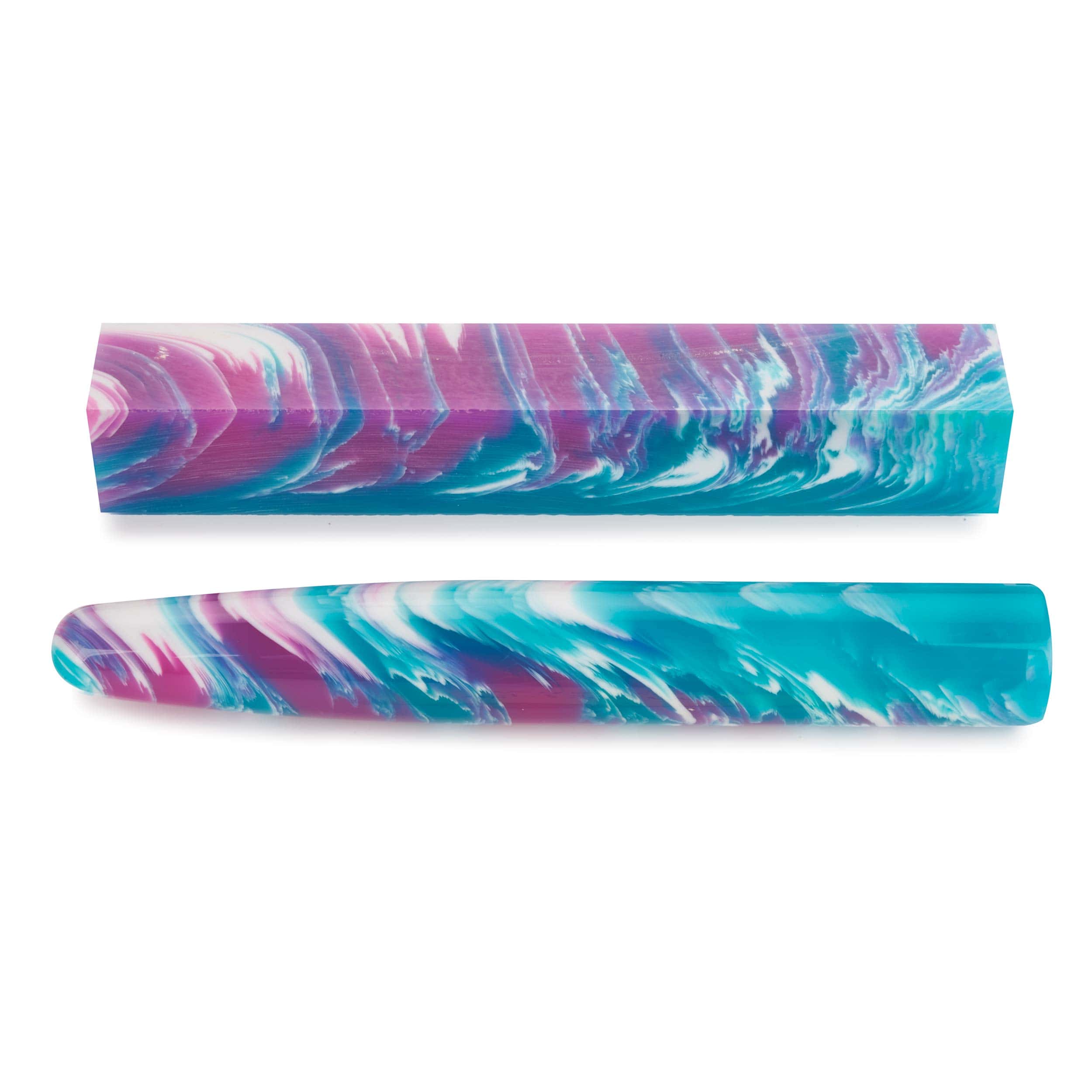 Poly Resin Pen Blank - 3/4" x 3/4" x 5" - Image 7