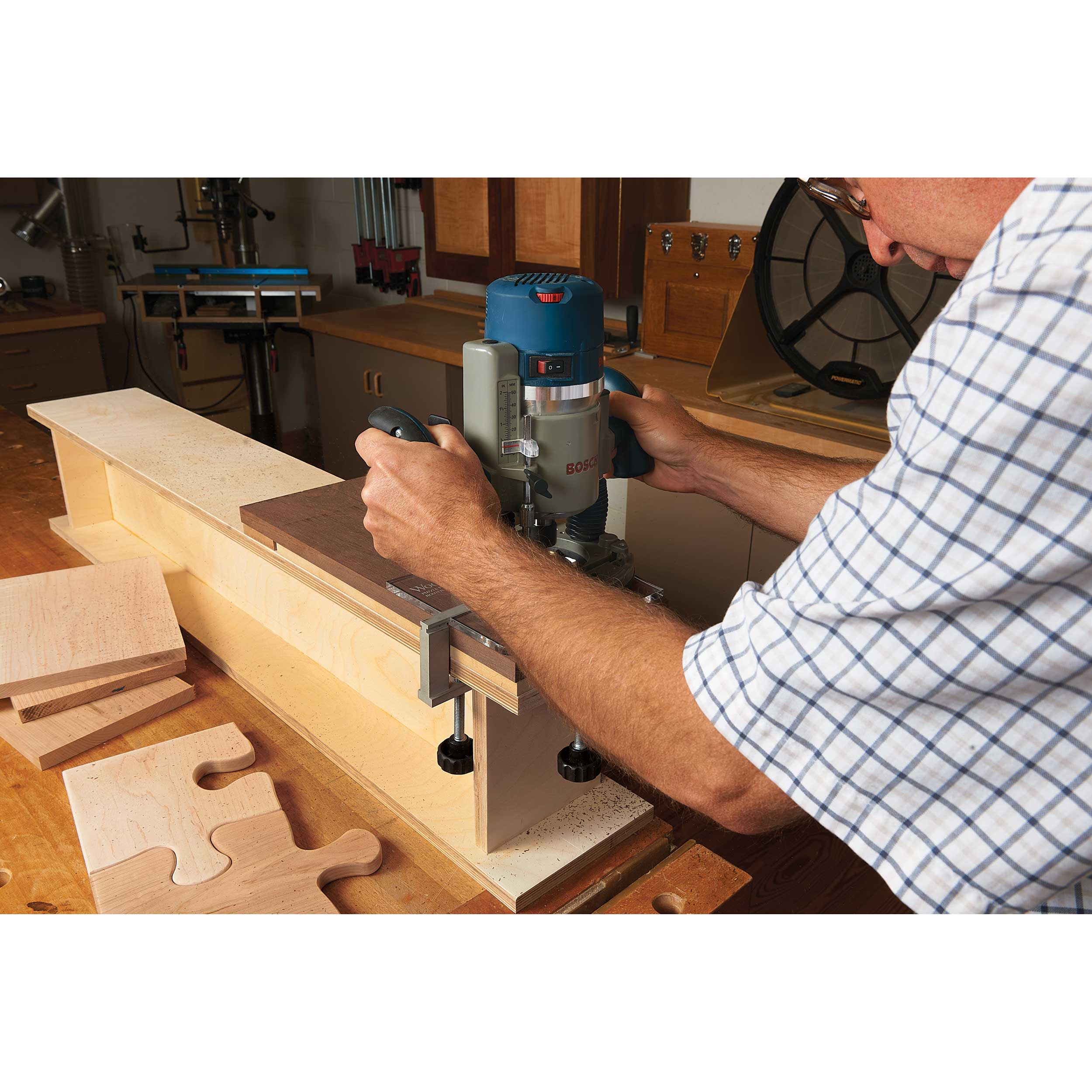 Puzzle Piece Router Template - Image 3