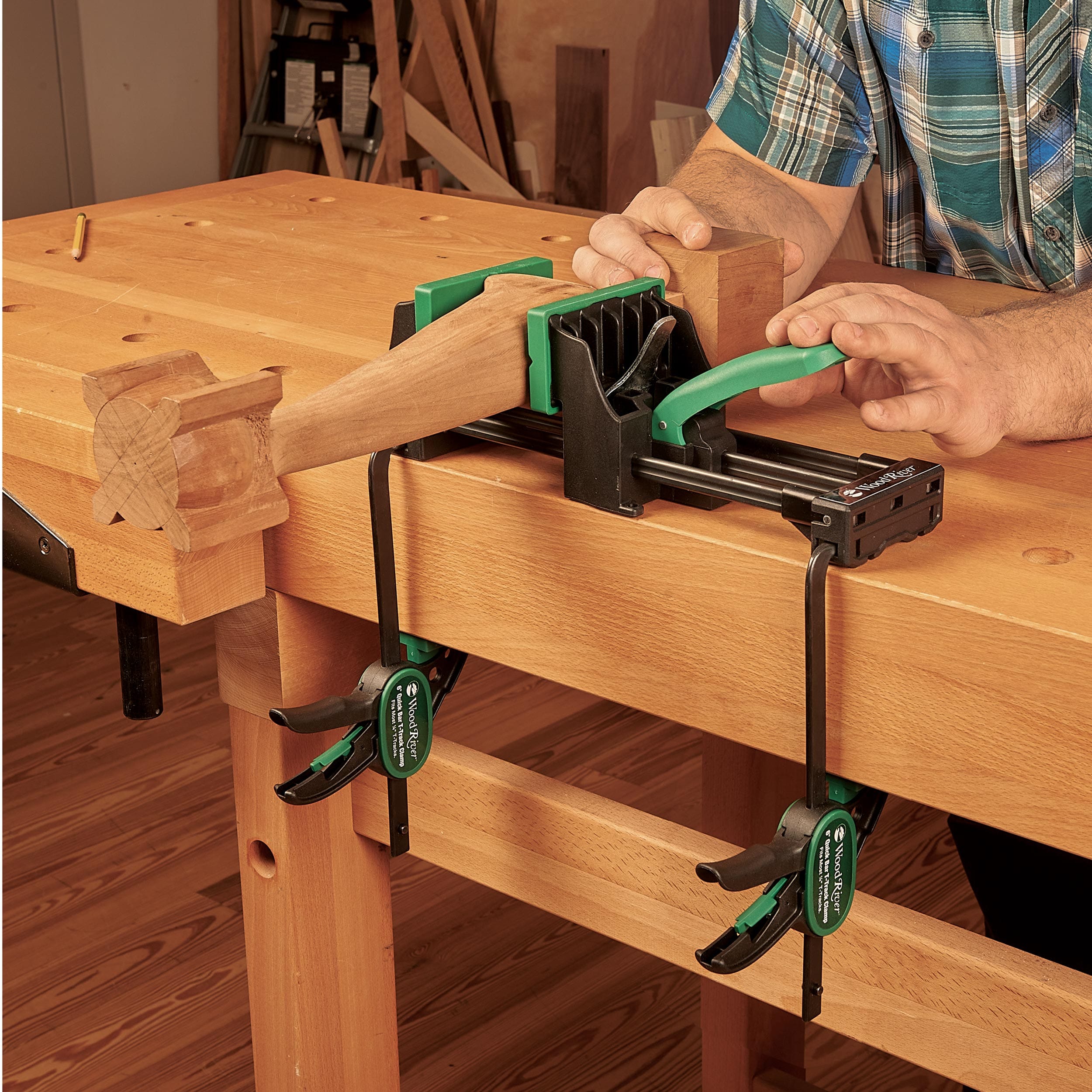Quick Bar T-Track Clamp - 6" - Image 6