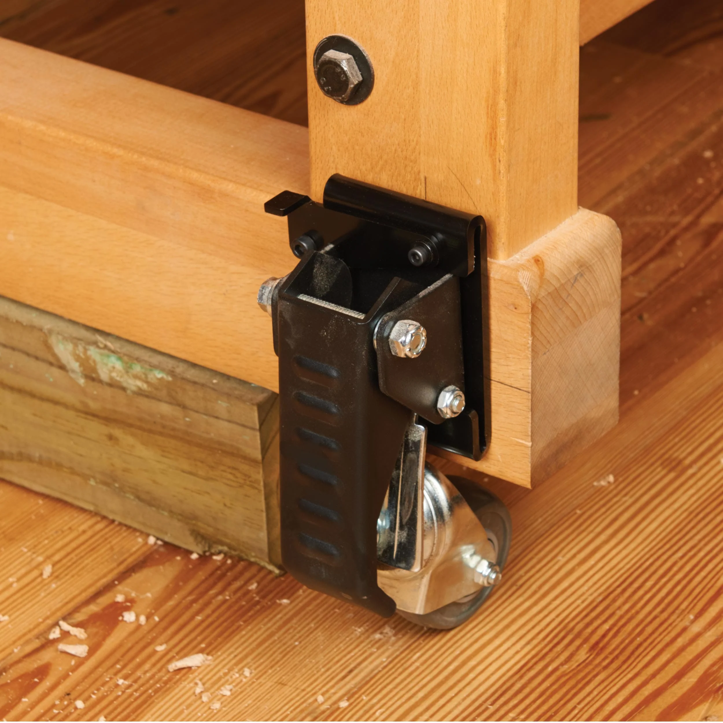Quick Release Caster Plate - 4 Pack - Image 3