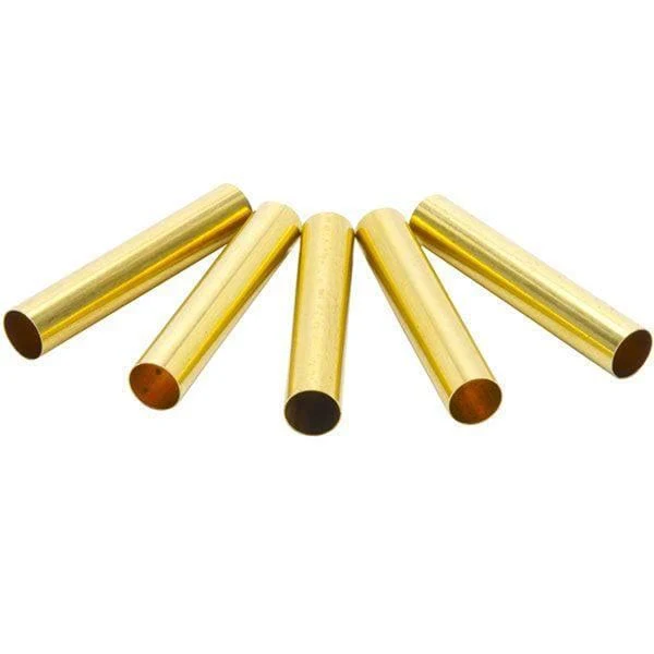 Replacement Brass Tubes for Wall Street II Schmidt Click Pen Kits - 5 Piece