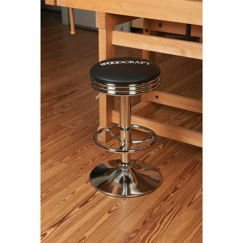Retro Shop Stool - Adjustable - Image 3