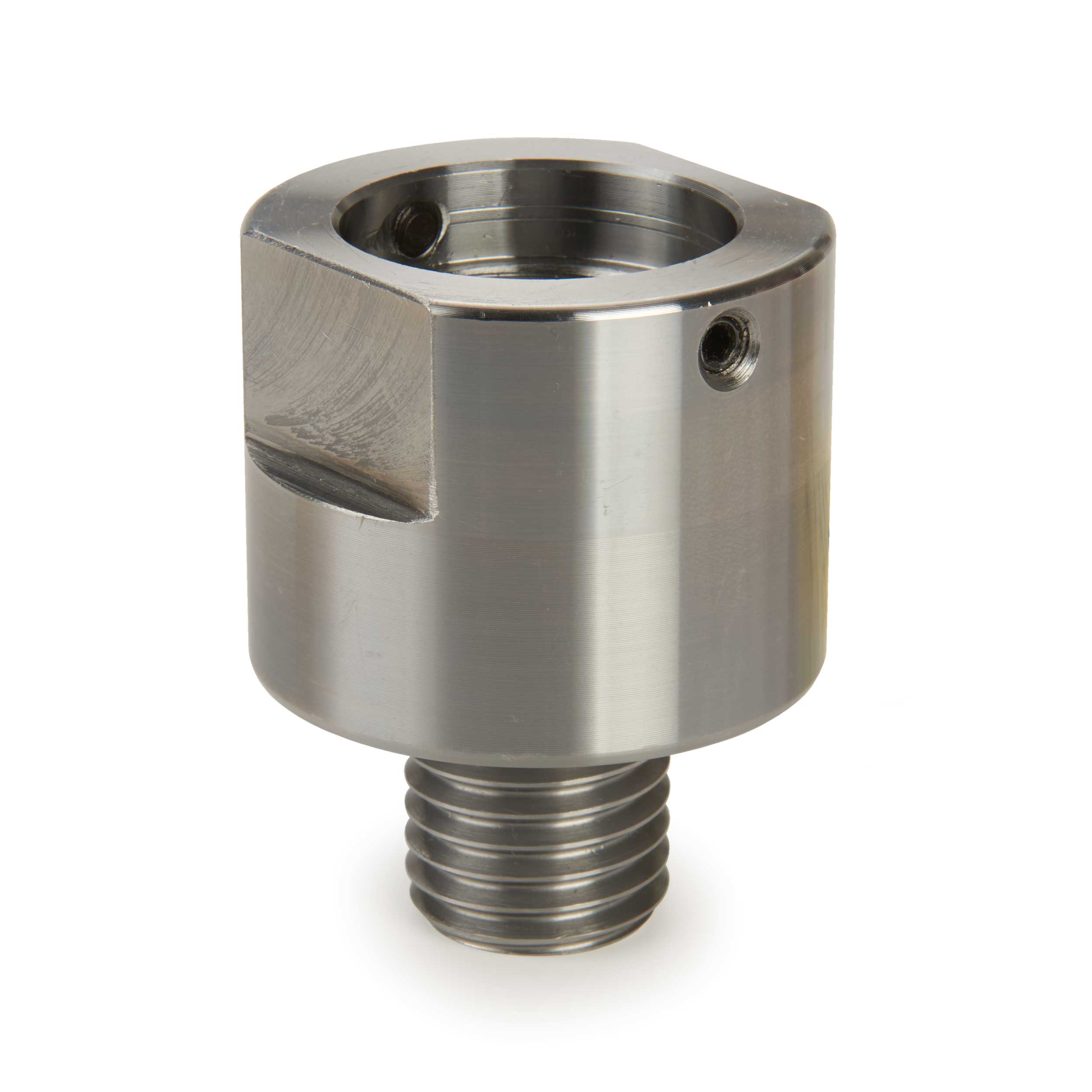 Spindle Adaptor - 1-1/4" x 8 TPI Female to 1" x 8 TPI Male - Image 2