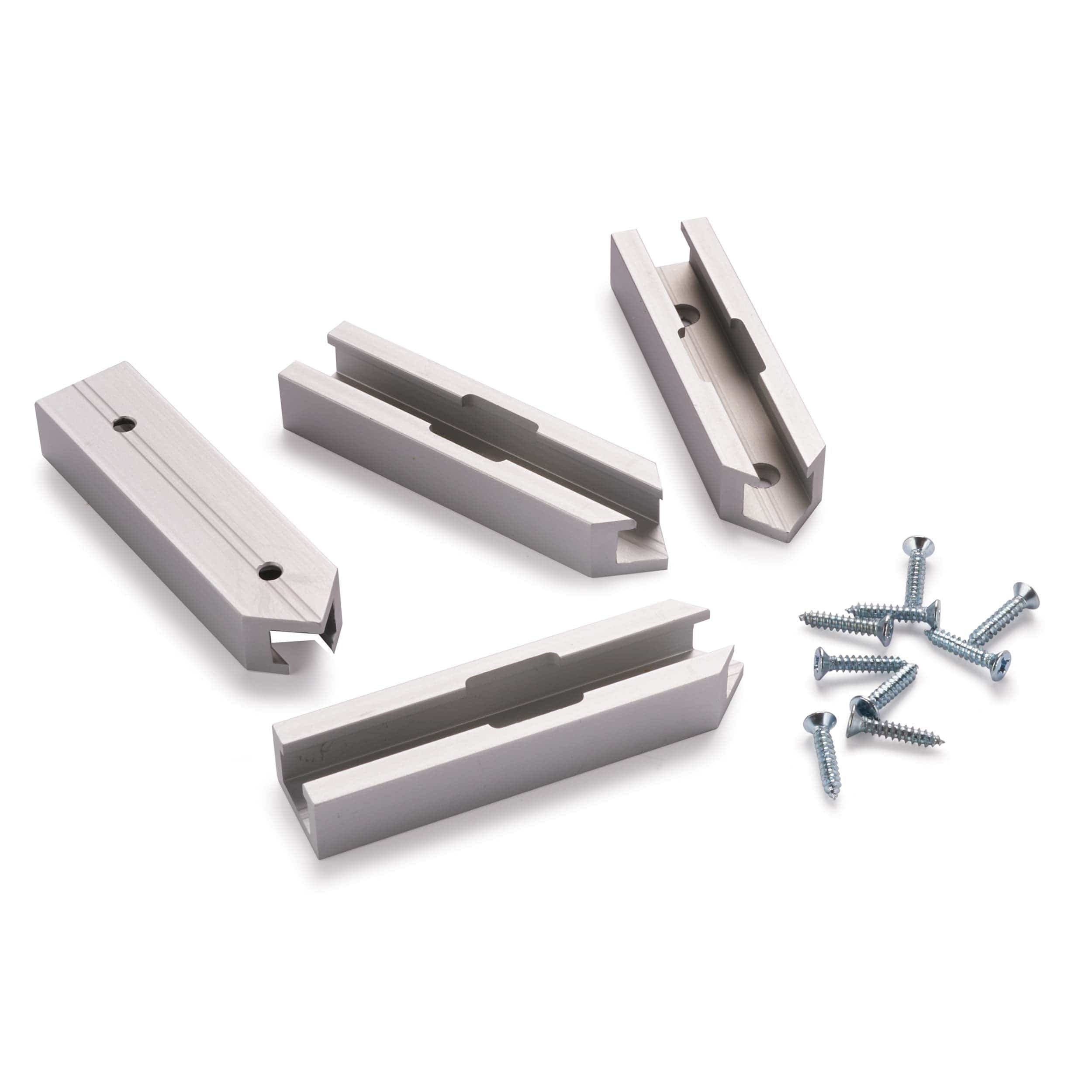 Standard 1/4" T-Track Cross Junction - 4 Piece