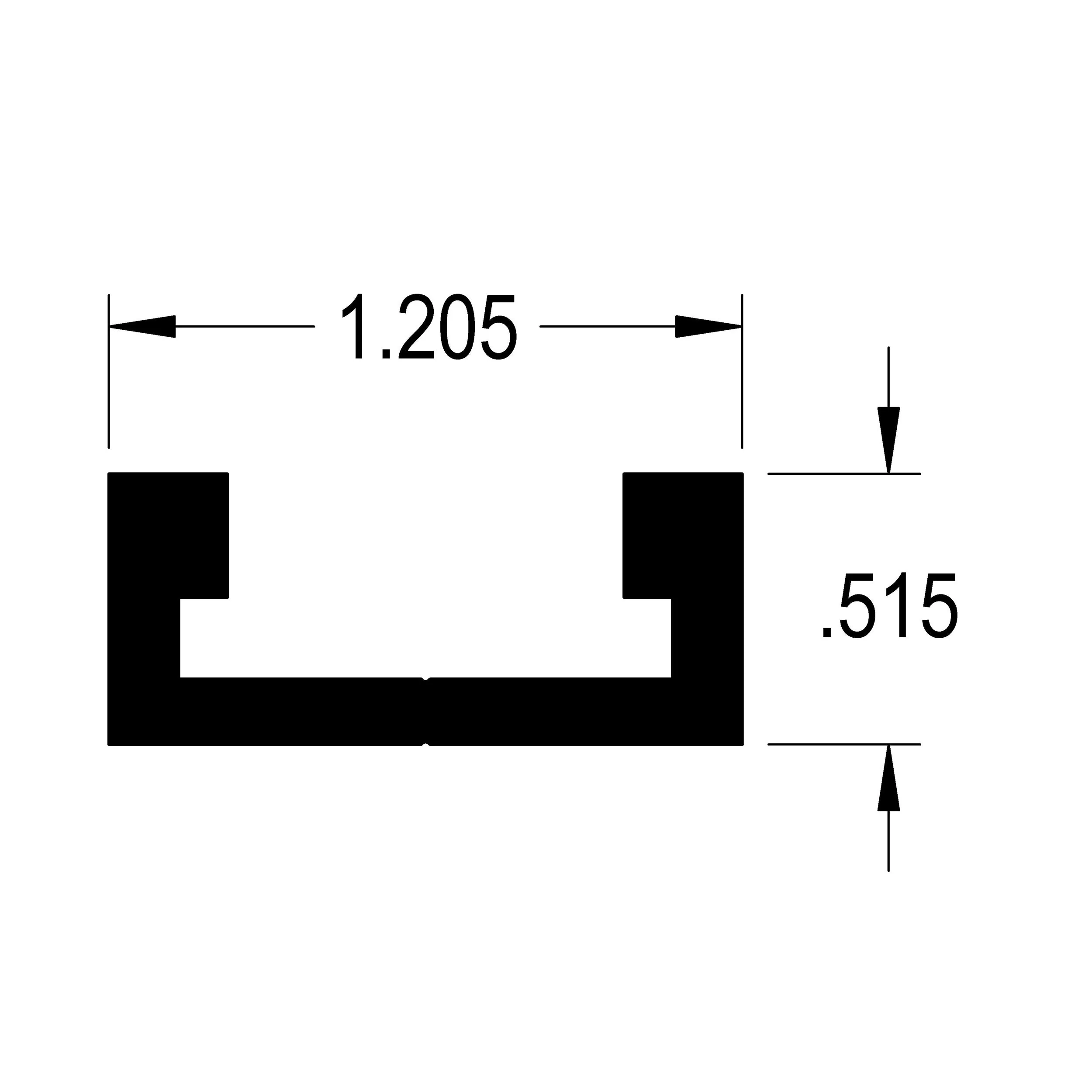 Standard 3/4" Miter Track - 32" Length - Image 3