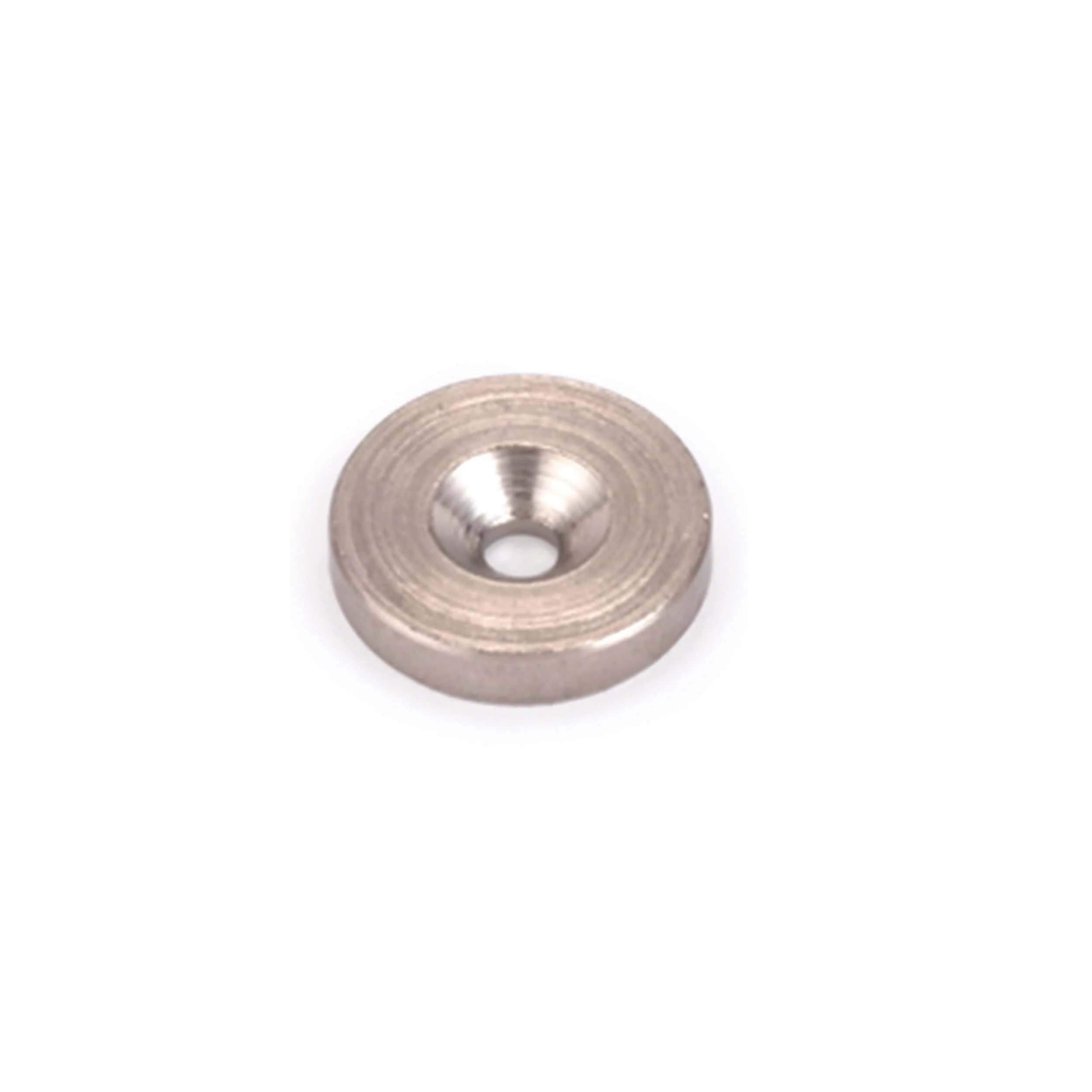 Steel Washers for Rare Earth Magnets - 1/8"T with #4 x 1/2" Screws - 10 Piece - Image 3