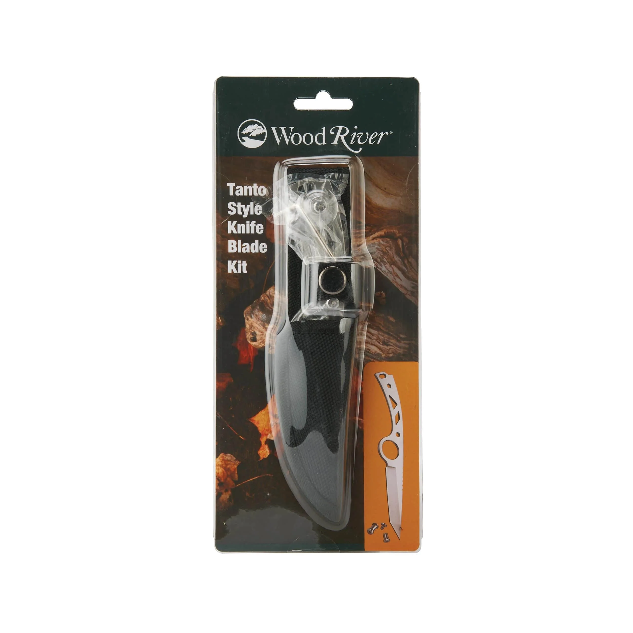 Tanto Point Fixed Blade Point Knife for Hunting and Fishing - 6-5/8" - Unfinished Kit - Image 3