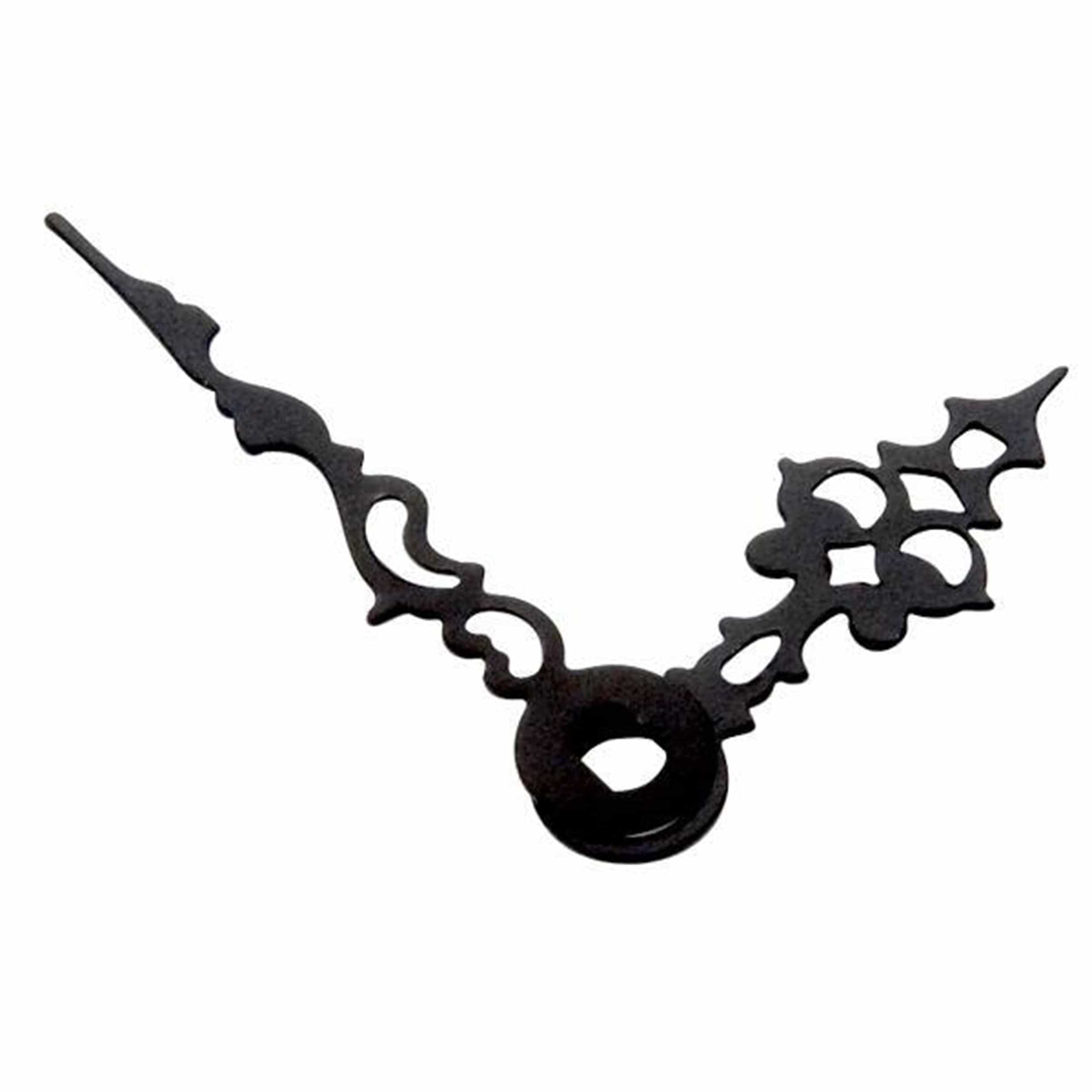 WoodRiver Stamped Metal Clock Hands - Black - Image 5