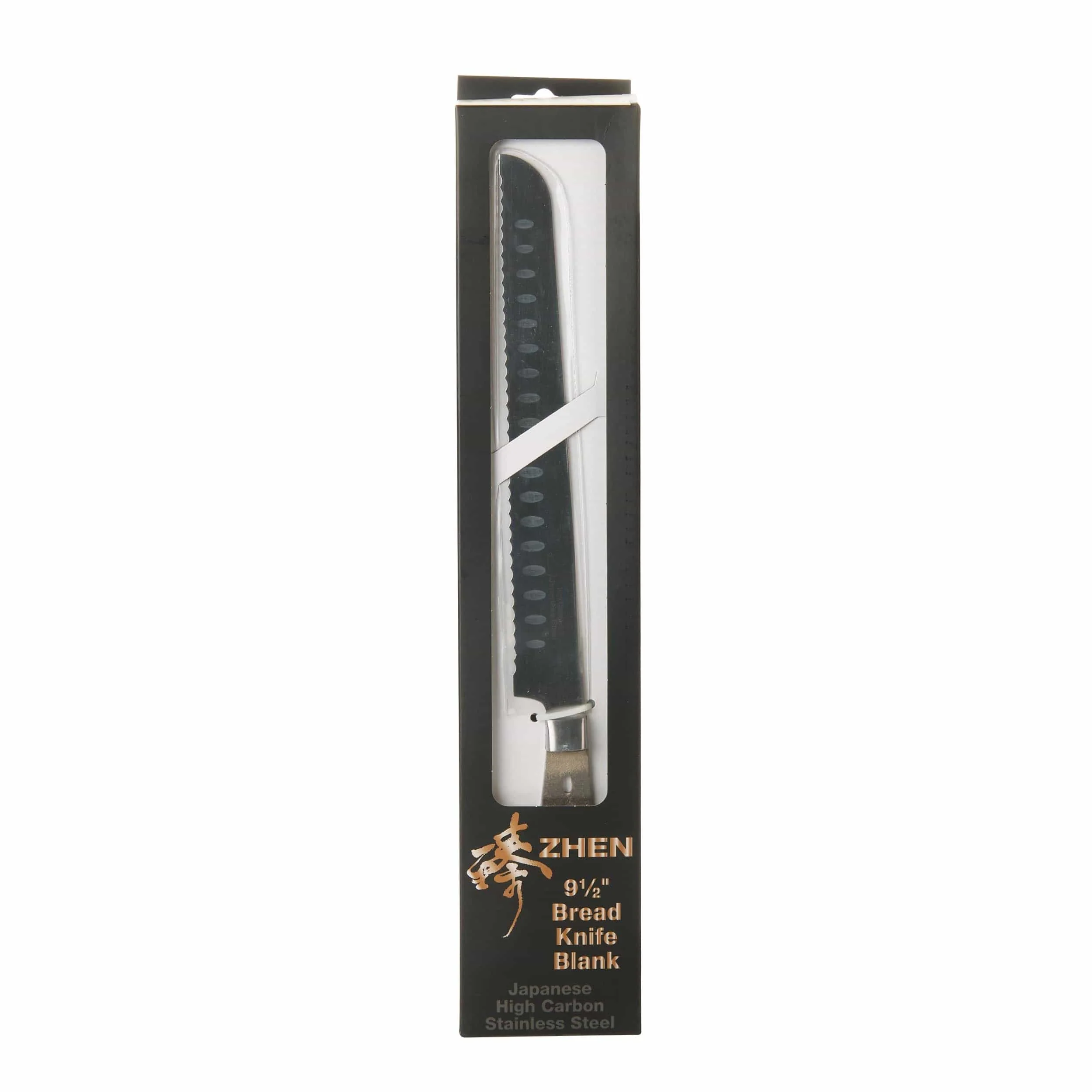 Bread Knife for Cutting Bread and Baked Goods - 14-5/8" - SS - Unfinished Kit - Image 3